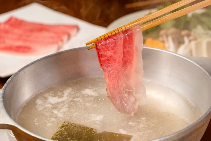 黒毛和牛しゃぶしゃぶ